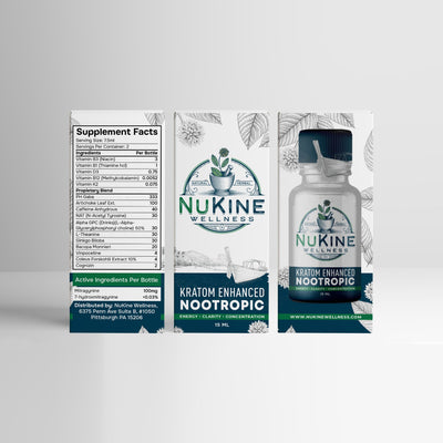 Kratom Extract Nootropic Shot - NuKine Wellness