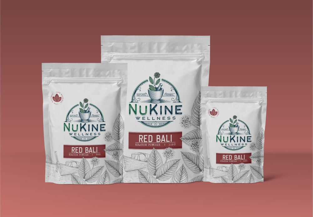 Red Bali Kratom Powder - NuKine Wellness