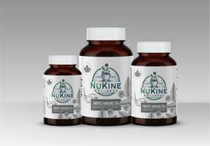 White Maeng Da Kratom Capsules - NuKine Wellness